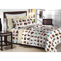 Jogo de Cama Casal 180 fios Innovare Linha Pet 4 peças Textil Lar
