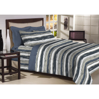 Jogo de Cama Solteiro 150 fios Primore Mike 3 peças