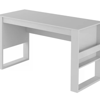 Mesa Escrivaninha Para Escritorio ME4146 Branco Tecno Mobili