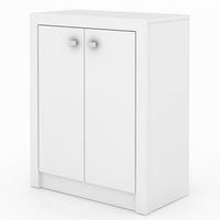 Conjunto Escritório Completo 5 Peças CJ3 Branco Tecno Mobili