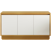Balcao Buffet 3 Portas 160 cm BB2610 Natural Off White Tecno Mobili