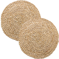 Jogo 2 Americano Fibra Natural Estilo Rústico 38cm