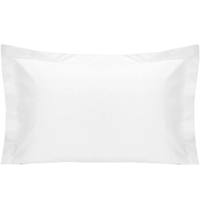 Jogo de Fronhas 400 Fios 100% Algodão 50x70cm Branco
