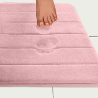 Tapete super soft 40 x 60 visco elástico Nasa Rosa - Camesa