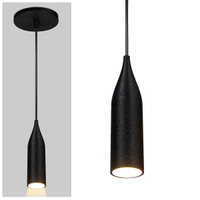 Lustre Pendente Decorativo Design 3D - ABS174 - PRETO
