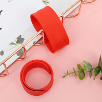 6Pcs Silicone Slap Bands Wristbands Creative Painting Bracelets Craft Supplies Slap Bracelets Bulk Adults Party