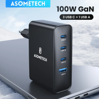 100W GaN USB Type C Fast Charger 4 IN 1 PD QC Quick Charge 4.0 3.0 USB Charger for IPhone 15 14 13 Pro Max Samsung S23 Tablet