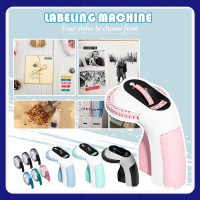 3D Label Printer Embossing Label Tape Manual Labeller Typewriter Portable Manual Label Maker Vintage Embossing Label Maker