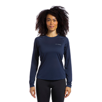 Camiseta Runner Manga Longa 2.0 Feminina M Azul