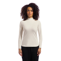 Camiseta Manga Longa Olympikus Comfy Gola Alta Feminina P Branco