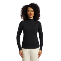 Camiseta Manga Longa Olympikus Comfy Gola Alta Feminina M Preto