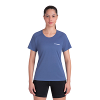 Camiseta Runner Manga curta 2.0 Feminina G Azul