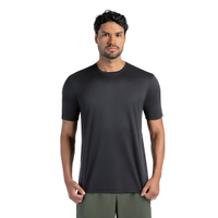 Camiseta Basic Logo Olympikus Masculina P Preto