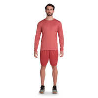 Camiseta Essential Manga Longa Olympikus M Vermelho
