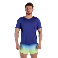 Camiseta Corre Olympikus Masculina PP Azul