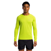Camiseta Runner Manga Longa 2.0 Masculina P Amarelo