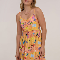 Vestido Alcinhas País Tropical