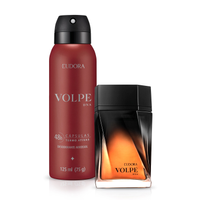 Combo Volpe DNA: Desodorante Colônia 100ml + Desodorante Antitranspirante Aerossol 125ml