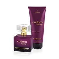 Kit Kiss Me Roxo Impulso Colônia Desodorante + Loção Desodorante Hidratante
