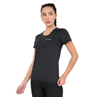Camiseta com Recortes Olympikus Feminina G Preto