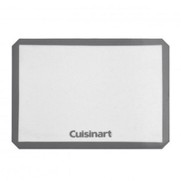 Tapete de Silicone para Assar Alimentos 29,5x42cm Cuisinart Branco e Cinza