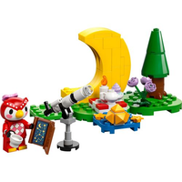 LEGO® Animal Crossing - Admirando de estrelas com Celeste