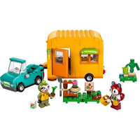 LEGO® Animal Crossing - Trailer e loja de jardinagem do Leif