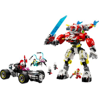LEGO® DREAMZzz - Tigre Robô do Cooper e Carro Hot Rod de Zero