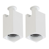 Kit Spot Led De Embutir 1W 24 24V 2700K Leya - BRANCO