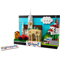 LEGO® Cartao-postal da Alemanha