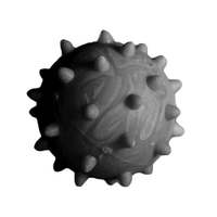 Brinquedo Cães LCM Borracha Bola Maciça Com Cravo Extraforte 65mm - T
