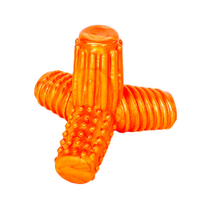 Brinquedo Cães Pet Games Mordedor 4 Dogs Soft Laranja Tam. P