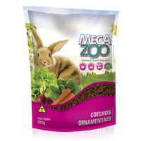 Ração Megazoo Coelhos Ornamentais - 500g
