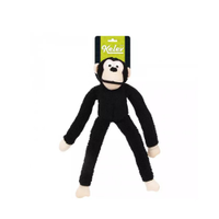 Brinquedo Mordedor Cães Pelúcia Macaco Grande Preto Jambo