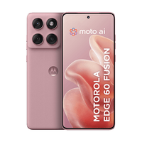 Smartphone Motorola Edge 60 Fusion 5G 256GB 24GB (8GB RAM + 16GB RAM Boost) moto AI 50MP Sony Camera ultrarresistencia militar IP68 e IP69 NFC - Rosa