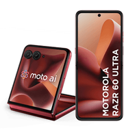 Smartphone Motorola Razr 60 Ultra 5G 1TB 32GB (16GB RAM+16GB Ram Boost) Snapdragon 8 Elite Tela dobrável 7" e externa 4 Moto AI 50MP camera - Vermelho