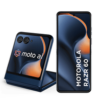 Smartphone Motorola Razr 60 5G 256GB 24GB (12GB RAM+12GB Ram Boost) Tela dobrável 6,9" pOLED e externa 3,6 Moto AI camera IP48 - Azul Marinho