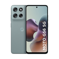Smartphone Motorola Moto g56 5G 256GB 24GB (8GB RAM+16GB Ram Boost) e 50MP Sony Lytia 600 AI Camera Ultrarresistência militar IP68 + IP69 - Cinza