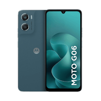Smartphone Motorola Moto g06 128GB 12GB (4GB RAM + 8GB Ram Boost) e Camera 50MP com AI Bateria de 5200 mAh Tela 6.9" - Azul Marinho