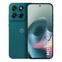 Smartphone Motorola Moto g77 5G 256GB 24GB (8GB RAM + 16GB RAM Boost) camera 108MP Ultra-Pixel, tela 1.5K extreme Amoled 120hz, ultrarresistente - Verde Escuro