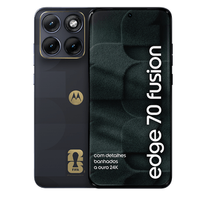 Smartphone Motorola Edge 70 Fusion 5G - FIFA World Cup Collection 256GB 24GB (8GB RAM + 16GB RAM Boost), camera 50MP Sony Lytia 710, Tela 1.5K extreme Amoled - Grafite