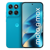 Smartphone Motorola Moto g Max 5G 256GB 24GB (8GB RAM + 16GB RAM Boost), câmera 200MP, OIS, Tela 1.5K extreme AMOLED 120hz, IP68 e IP69 - Azul Claro