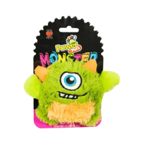 Brinquedo Pelúcia Monster Verde Pequeno Para Cães The Pets Brasil