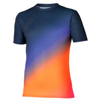 Camiseta de Corrida Mizuno Core Graphic Masculina M Azul