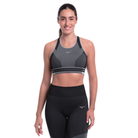 Top de Treino Mizuno Soul Fit New 6 Feminino M Cinza