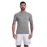 Camiseta de Treino Mizuno Soul Fit 4 New Masculina P Cinza