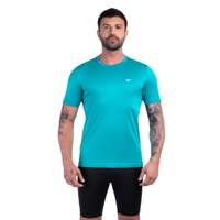 Camiseta de Corrida Mizuno Run Spark 2 Masculina EG Azul