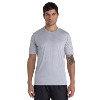 Camiseta de Corrida Mizuno Run Spark 2 Mescla M Cinza
