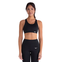 Top de Treino Mizuno Jacquard New Feminino GG Preto