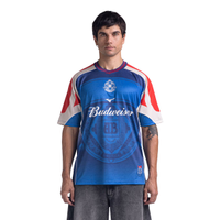 Camiseta Mizuno x Budweiser Legends United 26 GG Azul